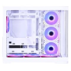 GameBooster GB-G2852W Curved Temperli Camlı Type-C 3.1 7*12cm ARGB Fan Seaview ATX Gaming Beyaz Kasa
