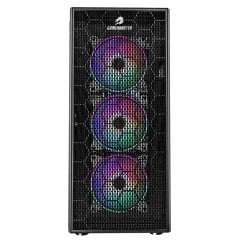 GameBooster GB-X51 USB 3.0 Mesh 6 x RGB Fanlı Gaming Kasa (PSU Yok)
