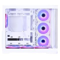 GameBooster GB-G2852W-750W 80+ BRONZE Curved Cam Type-C3.1 7*12cm ARGB Fan Seaview Gaming Beyaz Kasa