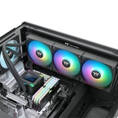 THERMALTAKE LA360-S LCD Ekran ARGB LED Fanlı 360mm Intel/AMD Uyumlu Sıvı Soğutma Sistemi