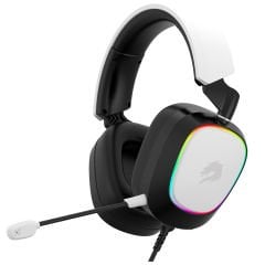 GameBooster H23W Nemesis RGB USB 7.1 Beyaz Profesyonel Oyuncu Kulaklığı
