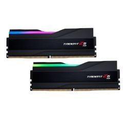 G.SKILL Trident Z5 RGB Siyah DDR5-6000Mhz CL34 128GB (2x64GB) DUAL (34-44-44-96) 1.35V XMP3.0 Bellek Kiti
