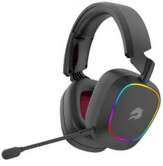 GameBooster WBH23B Nemesis PRO  RGB Wireless 2.4G+BT Siyah Oyuncu Kulaklığı
