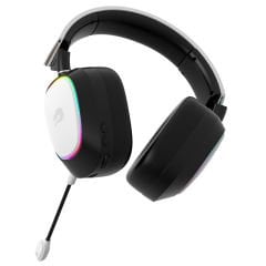 GameBooster WBH23W Nemesis PRO  RGB Wireless 2.4G+BT Beyaz Oyuncu Kulaklığı