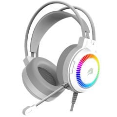 GameBooster H02W Hammer Beyaz RGB Streo Oyuncu Kulaklığı