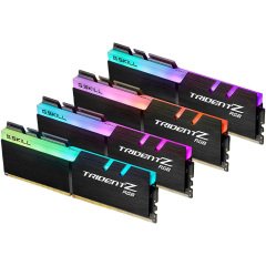 GSKILL TRIDENT Z RGB LED DDR4-4000Mhz CL18 128GB (4X32GB) QUAD (18-22-22-42) 1.4V Bellek Kiti