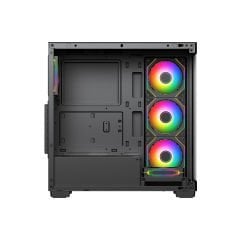GameBooster A7505B 750W 80+ BRONZE 5*ARGB Fan Mid-T ATX SeaView Gaming Siyah Kasa