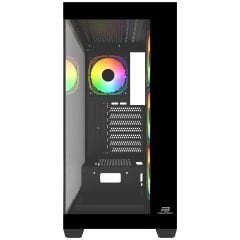 PowerBoost A7510B 750W 80+ BRONZE 4*12cm ARGB Fanlı USB 3.0 Seaview Gaming Siyah Kasa