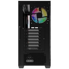 PowerBoost A7510B 750W 80+ BRONZE 4*12cm ARGB Fanlı USB 3.0 Seaview Gaming Siyah Kasa