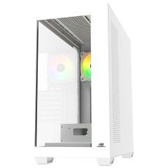 PowerBoost A7510W 750W 80+ BRONZE 4*12cm ARGB Fanlı USB 3.0 Seaview Beyaz Gaming Siyah Kasa