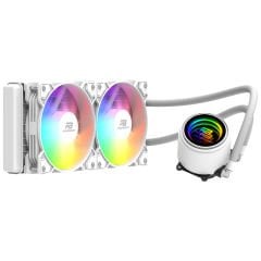 PowerBoost CIRCLE 240W Rainbow Fanlı LGA1700/AM5 Uyumlu 240mm CPU Sıvı Soğutma Sistemi (Beyaz)