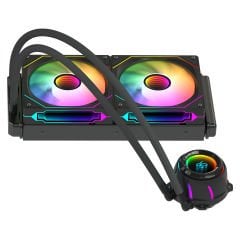 GameBooster BLADE 240B ARGB Fanlı LGA1700/AM5 Uyumlu 240mm CPU Sıvı Soğutma Sistemi (Siyah)