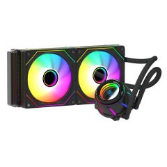 GameBooster BLADE 240B ARGB Fanlı LGA1700/AM5 Uyumlu 240mm CPU Sıvı Soğutma Sistemi (Siyah)
