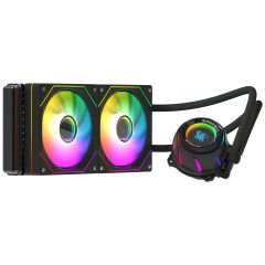 GameBooster BLADE 240B ARGB Fanlı LGA1700/AM5 Uyumlu 240mm CPU Sıvı Soğutma Sistemi (Siyah)