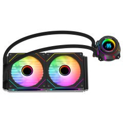 GameBooster BLADE 240B ARGB Fanlı LGA1700/AM5 Uyumlu 240mm CPU Sıvı Soğutma Sistemi (Siyah)