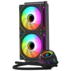 GameBooster BLADE 240B ARGB Fanlı LGA1700/AM5 Uyumlu 240mm CPU Sıvı Soğutma Sistemi (Siyah)