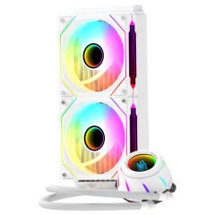 GameBooster BLADE 240W ARGB Fanlı LGA1700/AM5 Uyumlu 240mm CPU Sıvı Soğutma Sistemi (Beyaz)