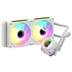 GameBooster BLADE 240W ARGB Fanlı LGA1700/AM5 Uyumlu 240mm CPU Sıvı Soğutma Sistemi (Beyaz)