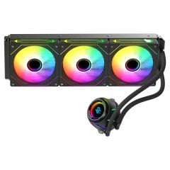 GameBooster BLADE 360B ARGB Fanlı LGA1700/AM5 Uyumlu 360mm CPU Sıvı Soğutma Sistemi (Siyah)