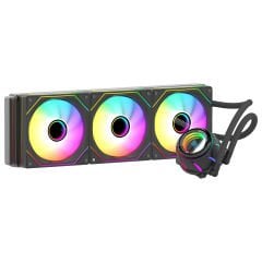 GameBooster BLADE 360B ARGB Fanlı LGA1700/AM5 Uyumlu 360mm CPU Sıvı Soğutma Sistemi (Siyah)