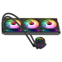 GameBooster BLADE 360B ARGB Fanlı LGA1700/AM5 Uyumlu 360mm CPU Sıvı Soğutma Sistemi (Siyah)