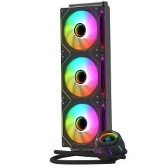 GameBooster BLADE 360B ARGB Fanlı LGA1700/AM5 Uyumlu 360mm CPU Sıvı Soğutma Sistemi (Siyah)