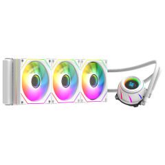 GameBooster BLADE 360W ARGB Fanlı LGA1700/AM5 Uyumlu 360mm CPU Sıvı Soğutma Sistemi (Beyaz)
