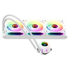 GameBooster BLADE 360W ARGB Fanlı LGA1700/AM5 Uyumlu 360mm CPU Sıvı Soğutma Sistemi (Beyaz)