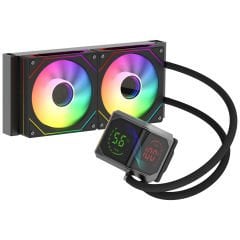 GameBooster SIGHT PRO 240B ARGB CurvedEkran LGA1851/AM5 Uyumlu 240mm CPU Sıvı Soğutma Sistemi(Siyah)