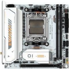 Maxsun eSport B650ITX WIFI ICE AM5 DDR5 8000Mhz M.2 HDMI Itx AMD Anakart Beyaz
