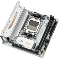Maxsun eSport B650ITX WIFI ICE AM5 DDR5 8000Mhz M.2 HDMI Itx AMD Anakart Beyaz