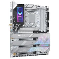 Maxsun İCraft Z890 ARCTIC WIFI LGA1851 DDR5 8800 Mhz M.2 HDMI ATX Intel Anakart Beyaz