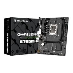 Maxsun Challanger B760M-N LGA1700 DDR5 6000 Mhz M.2 HDMI mAtx Intel Anakart