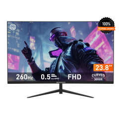 GameBooster LYRIS EF26 23,8'' 260Hz FHD VA Panel 0.5ms HDMI+DP HDR Curved Gaming Monitör