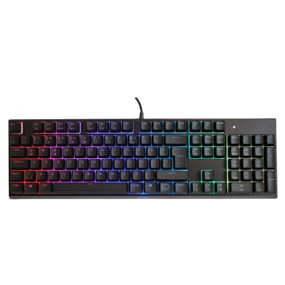 CM MasterKeys MK-110 RGB LED Memchacinal Türkçe Oyuncu Klavyesi