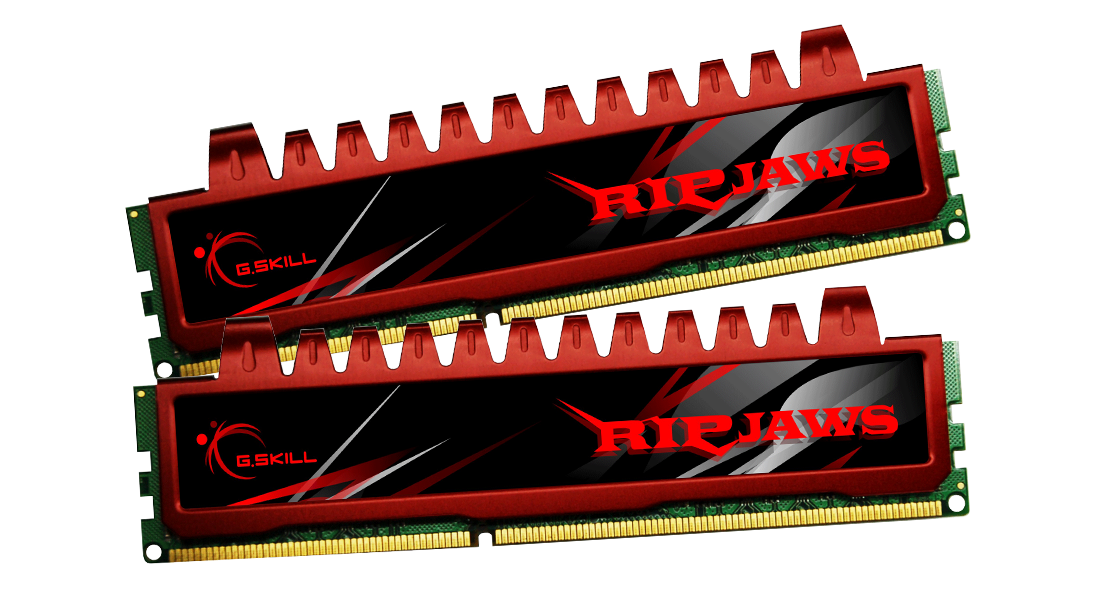 GSKILL Ripjaws DDR3-1600Mhz CL9 4GB (2x2GB) DUAL (9-9-9-24) 1.5V