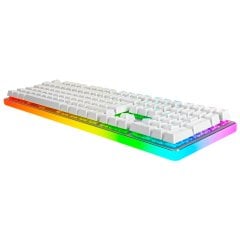 GameBooster G918 Fire Storm RGB Aydınlatmalı Mavi Sw. Mekanik Beyaz Oyun Klavyesi