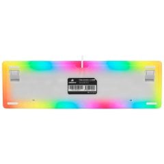 GameBooster G918 Fire Storm RGB Aydınlatmalı Mavi Sw. Mekanik Beyaz Oyun Klavyesi