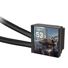 THERMALTAKE Magfloe360 Ultra 3,95'' LCD Ekran 3x120mm ARGB Fanlı 360mm Sıvı Soğutma Sistemi