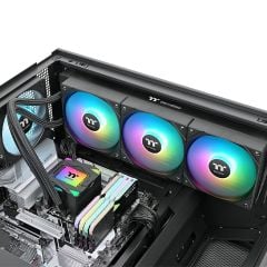 Thermaltake LA360 ARGB Led Fanlı 360mm İntel 1851/ AM5 Uyumlu Sıvı Soğutma Sistemi
