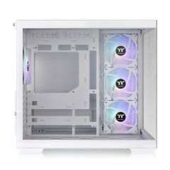 Thermaltake View 380 Beyaz 850W 80+ Gold 4x12cm ARGB Fanlı Back-Connect Destekli Bilgisayar Kasası