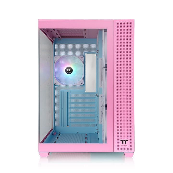 Thermaltake View 380 Bubble Pink 850W 80+ Gold 4x12cm ARGB Back-Connect Destekli Bilgisayar Kasası