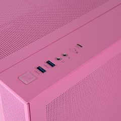 Thermaltake View 380 Bubble Pink 850W 80+ Gold 4x12cm ARGB Back-Connect Destekli Bilgisayar Kasası