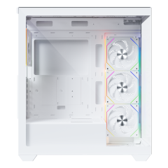 GameBooster NYVRA FALCON 750w 80+ Bronze ATX APFC 3.1 PCI-E 5.1 4*ARGB PWM Fan ATX Tower SeaView Gaming Beyaz Kasa