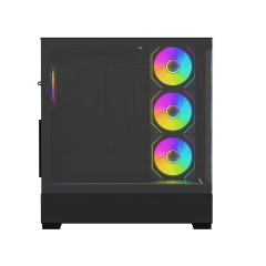 GameBooster NYVRA PRIME 750w 80+ Bronze APFC 3.1 PCI-E 5.1 4*ARGB PWM ARGB Şerit SeaView Gaming Kasa