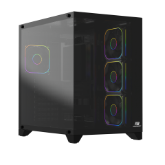 PowerBoost PB-C9025B 750w 80+ Bronze APFC ATX 3.1 PCI-E 5.1 4*ARGB PWM SeaView Gaming Siyah Kasa