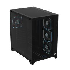 PowerBoost PB-C9025B 750w 80+ Bronze APFC ATX 3.1 PCI-E 5.1 4*ARGB PWM SeaView Gaming Siyah Kasa