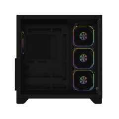 PowerBoost PB-C9025B 750w 80+ Bronze APFC ATX 3.1 PCI-E 5.1 4*ARGB PWM SeaView Gaming Siyah Kasa