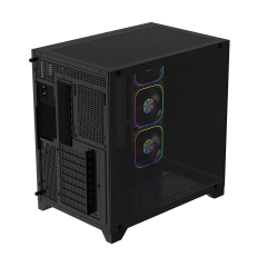 PowerBoost PB-C9025B 750w 80+ Bronze APFC ATX 3.1 PCI-E 5.1 4*ARGB PWM SeaView Gaming Siyah Kasa