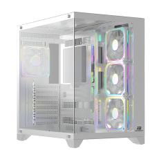 PowerBoost PB-C9025W 750W 80+ Bronze APFC ATX3.1 PCI-E 5.1 4*ARGB PWM SeaView Gaming Beyaz Kasa